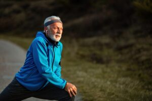 Active older adult evaluating eligibility for testosterone replacement therapy with a focus on healthy aging